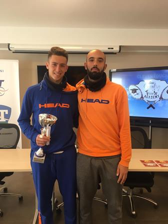 Il 2019 INIZIA PRIMA. A Bari SImone Sorbino vince l’Open nazionale, prima vittoria Accademia della stagione che inizia
