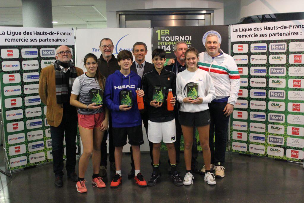 Francesca De Matteo vince il torneo di doppio Tennis Europe a Marcq en Baroeul, in Francia.