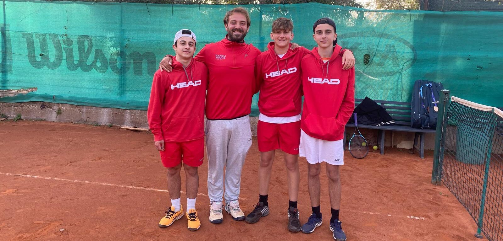 UNDER 16, due vittorie su due. Vola il Team A della Napoli Tennis Center