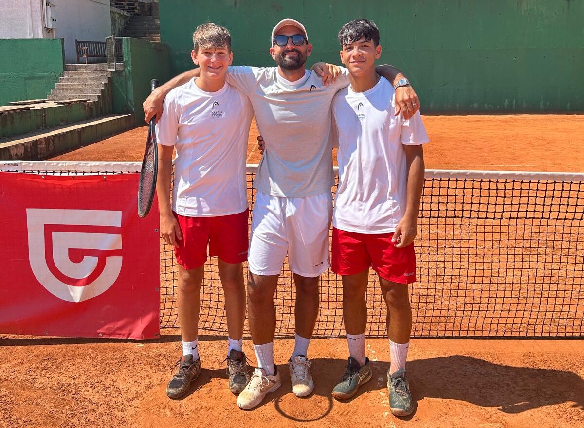 MONFRECOLA e ZANGRILLI nel Tennis Europe in Montenegro con Matteo Fago