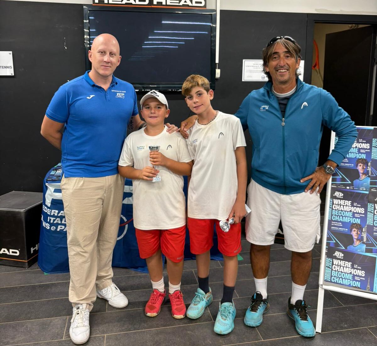 ROAD DO TORINO, tre finali per la Napoli Tennis Center con Adamo, Ferdinandi, Invigorito