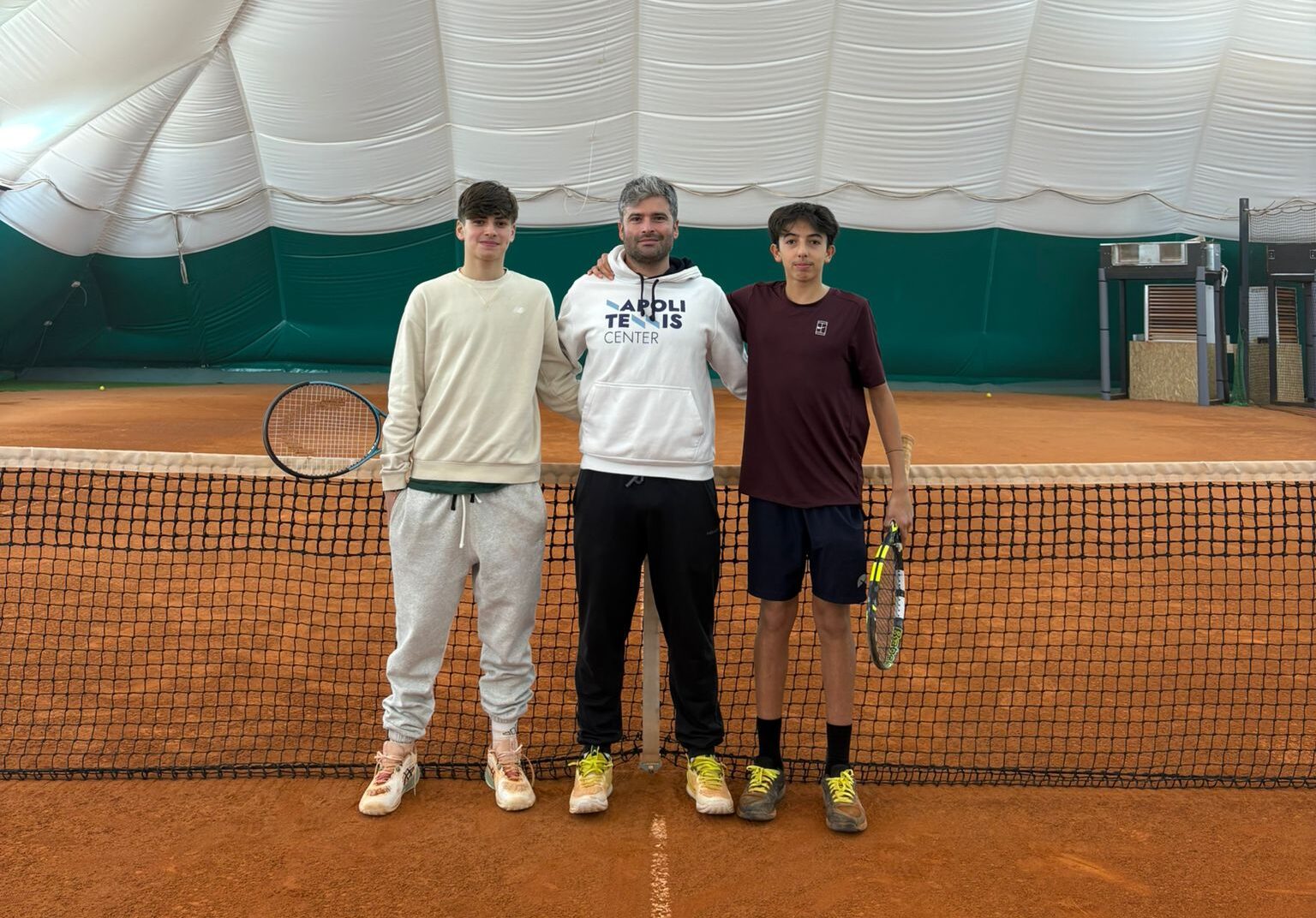 TENNIS EUROPE IN LITUANIA con gli allievi della Napoli Tennis Center