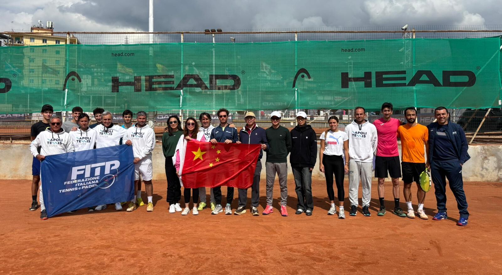 ARRIVA LA DELEGAZIONE DELLA CINA, incontro-studio internazionale alla Napoli Tennis Center