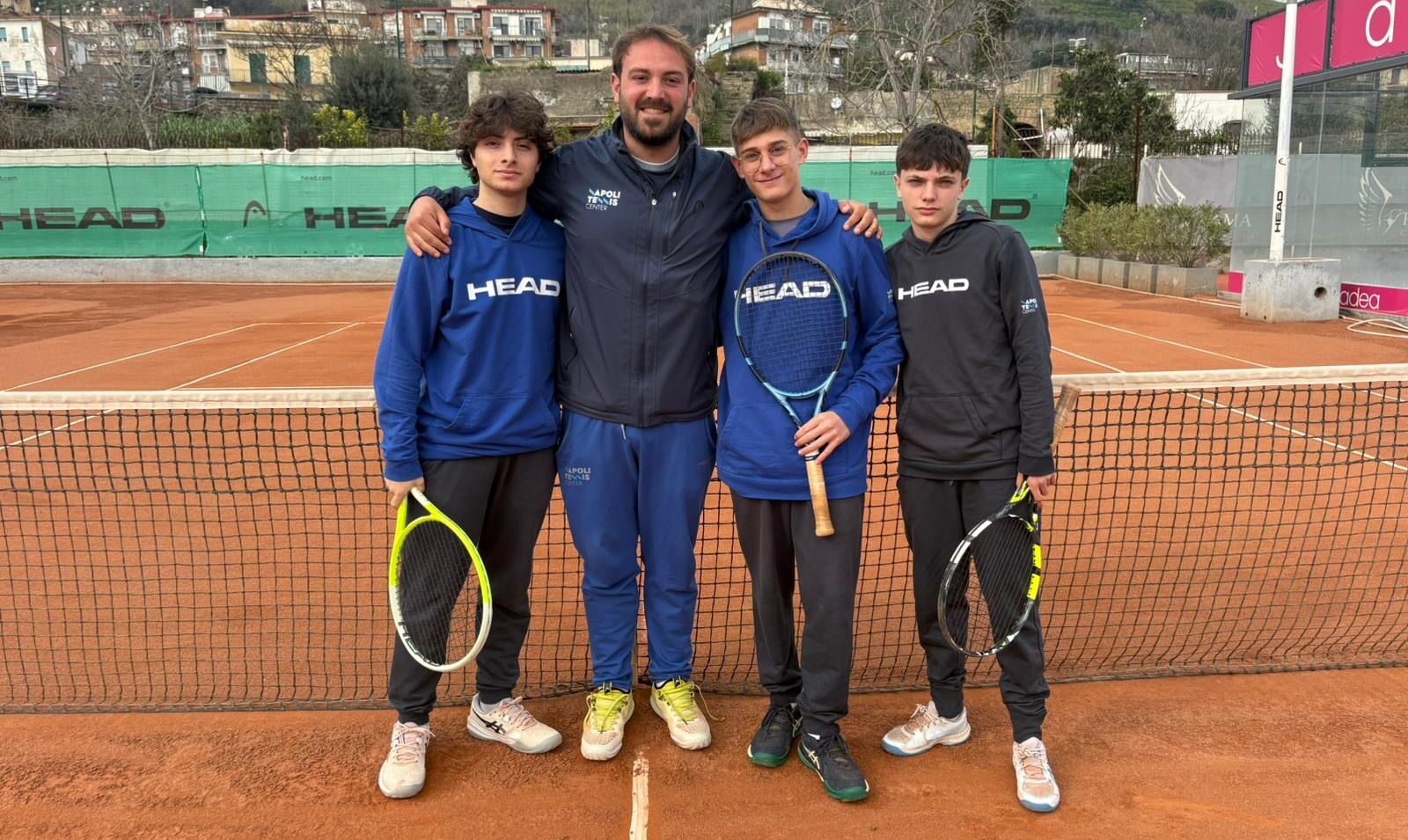 CARTOLINE DALLE SQUADRE GIOVANILI della Napoli Tennis Center