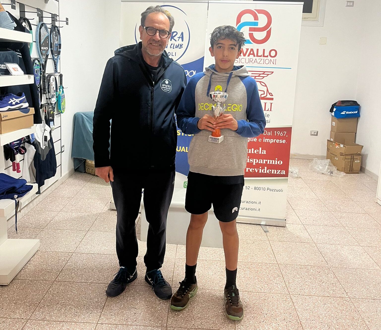 UNA VITTORIA E UNA FINALE nel sabato di tornei della Napoli Tennis Center