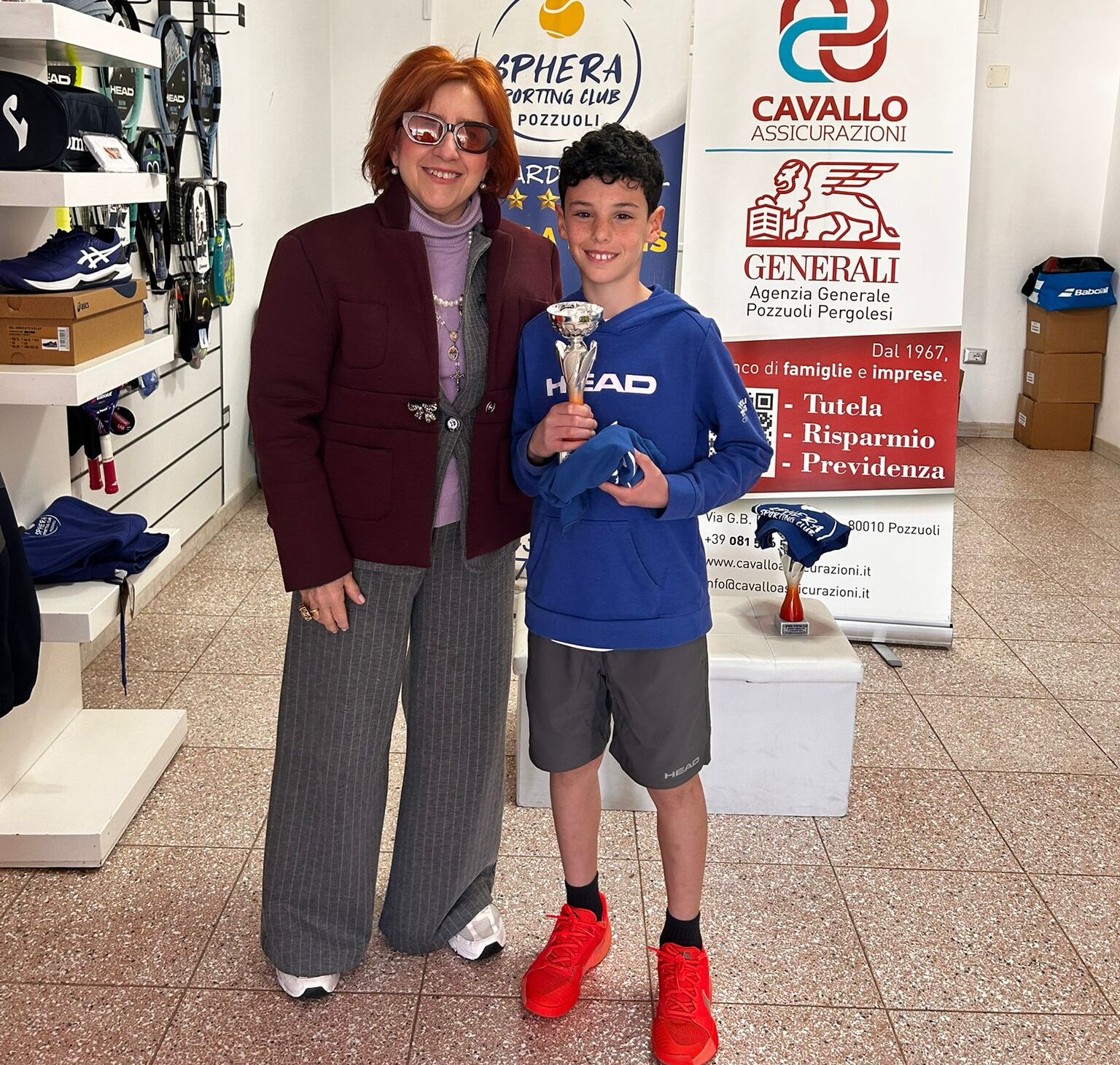 ANTONIO PARASCANDOLO, finale Under 12 al Torneo Sphera