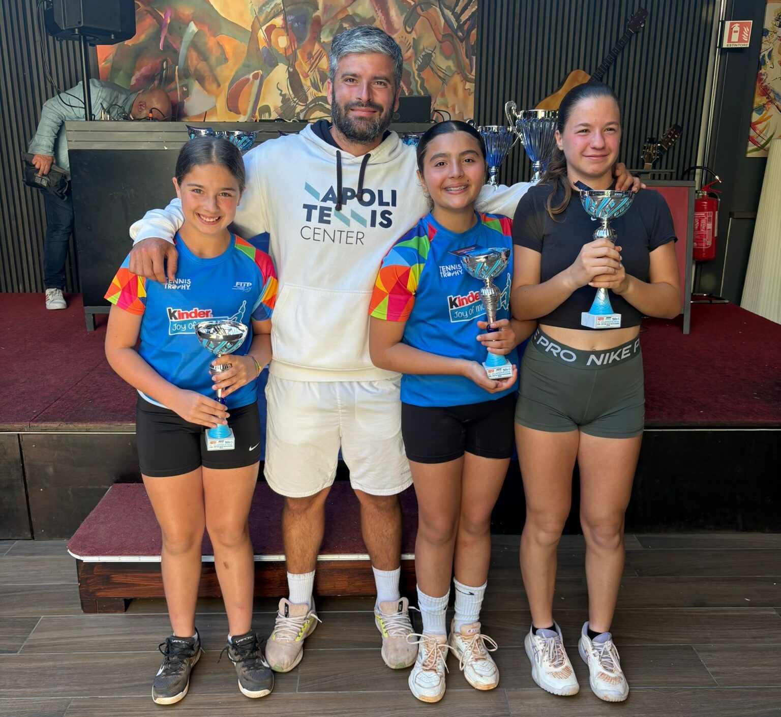DOLCE KINDER A POZZUOLI, due vittorie e due finali della Napoli Tennis Center