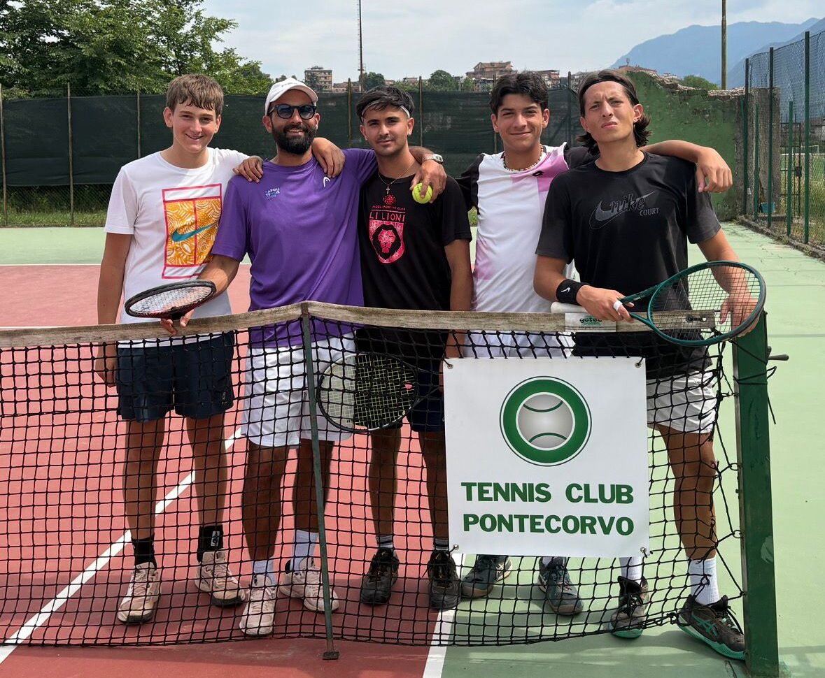 TORNEI & FORMAZIONE, sei tennisti della NTC con Matteo Fago all’Open di Pontecorvo