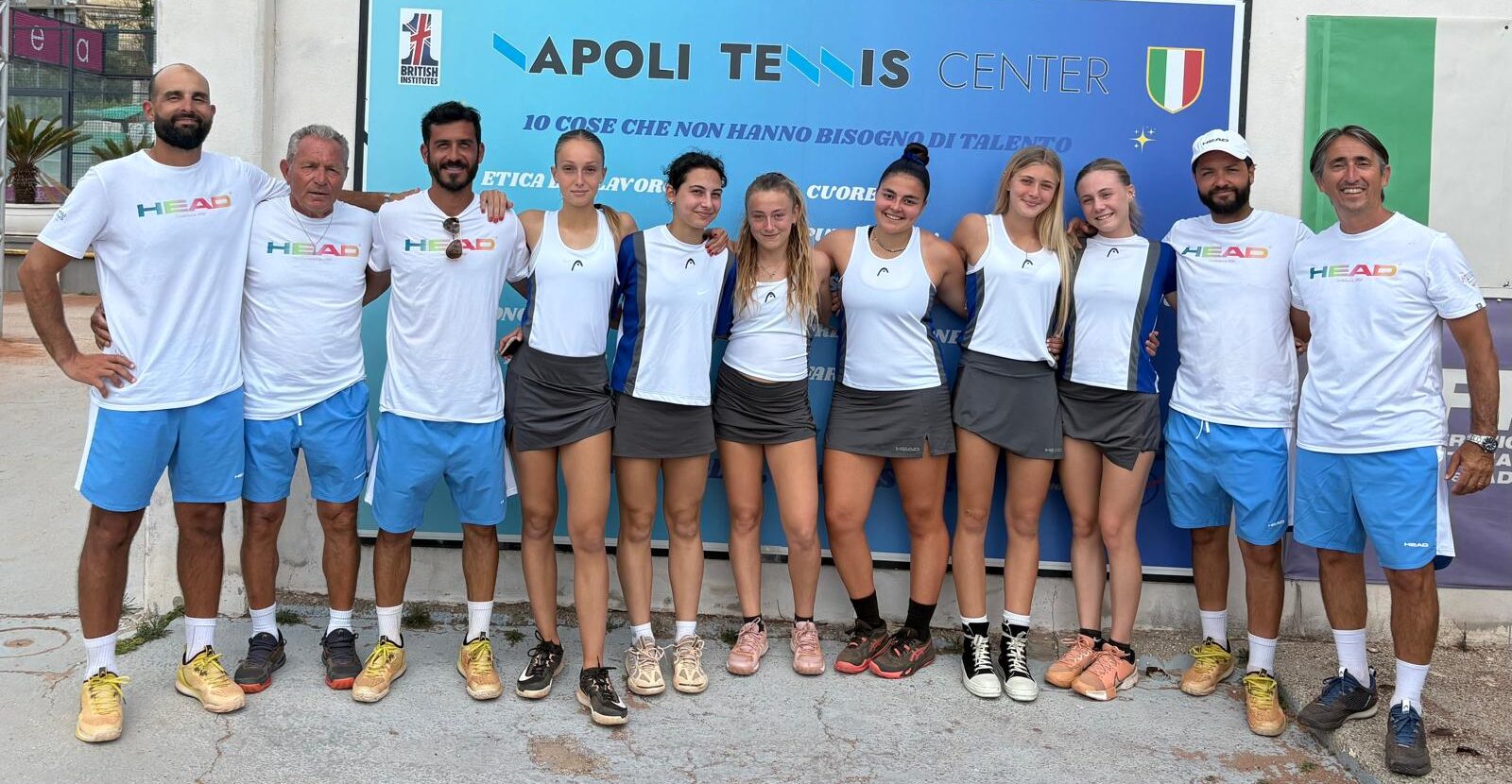 NAPOLI TENNIS CENTER vice campione campano in serie C femminile
