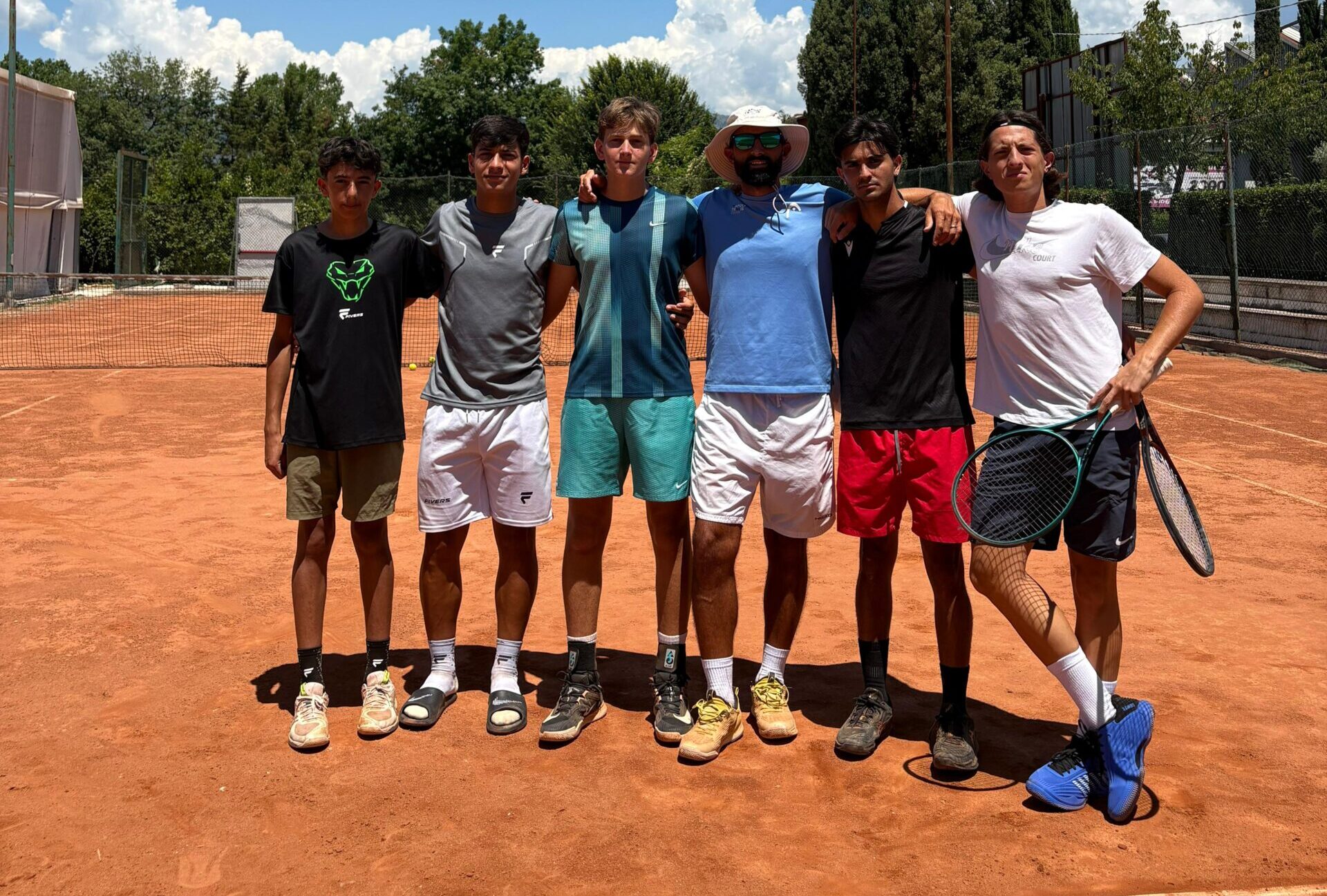NAPOLI TENNIS CENTER all’Open di Cassino con Capitanio, Ciafardini, Monfrecola, Zangrilli e Picano