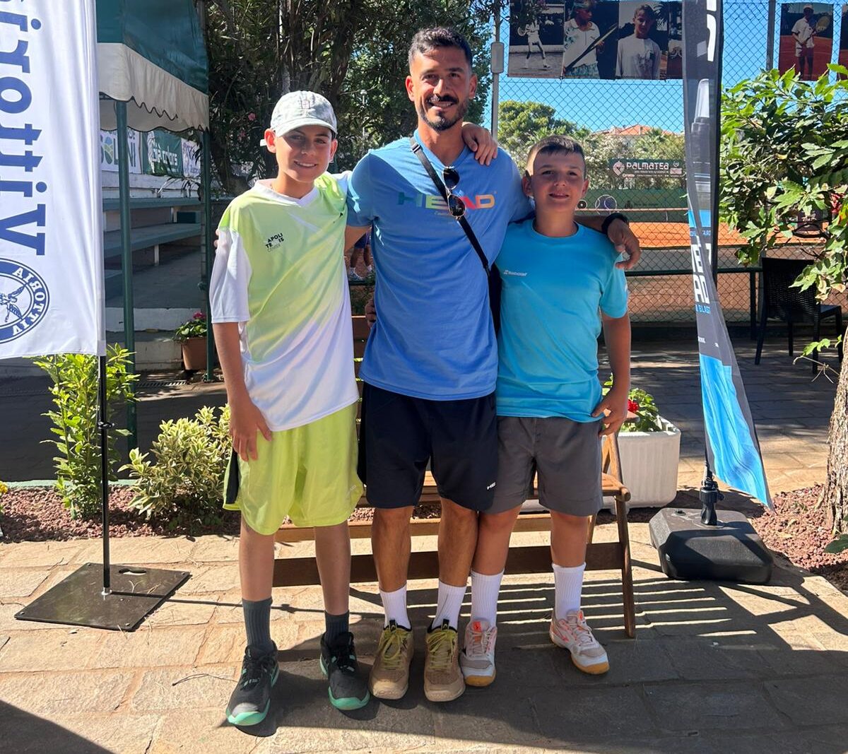 ADAMO & PUCA, i nostri baby al Tennis Europe di Porto San Giorgio
