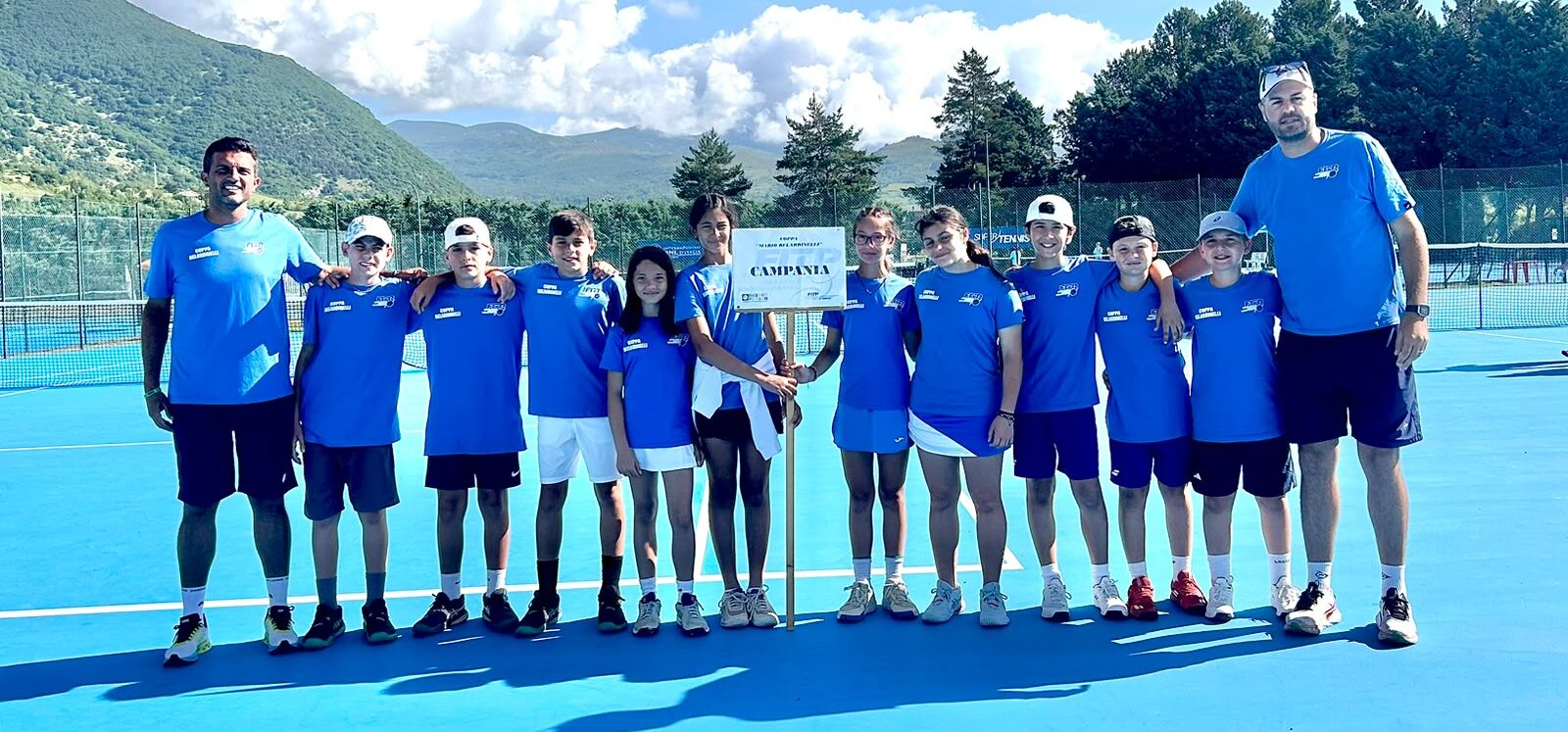 ADAMO, PUCA E CHILELLI i nostri baby alla Coppa Belardinelli nel Team Campania