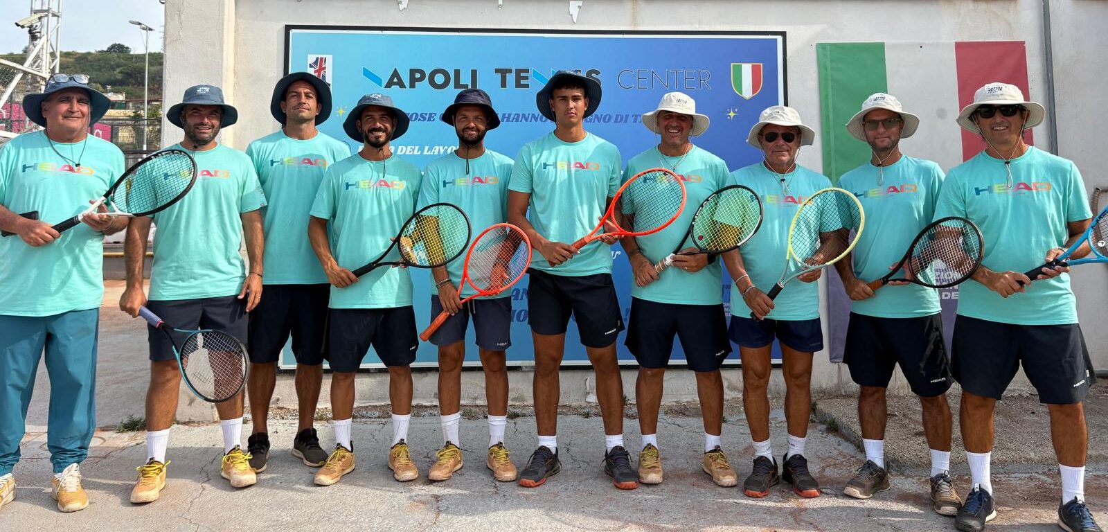 IL TEAM WORK della Napoli Tennis Center: cuore, passione, professionalità e “fare sempre squadra”