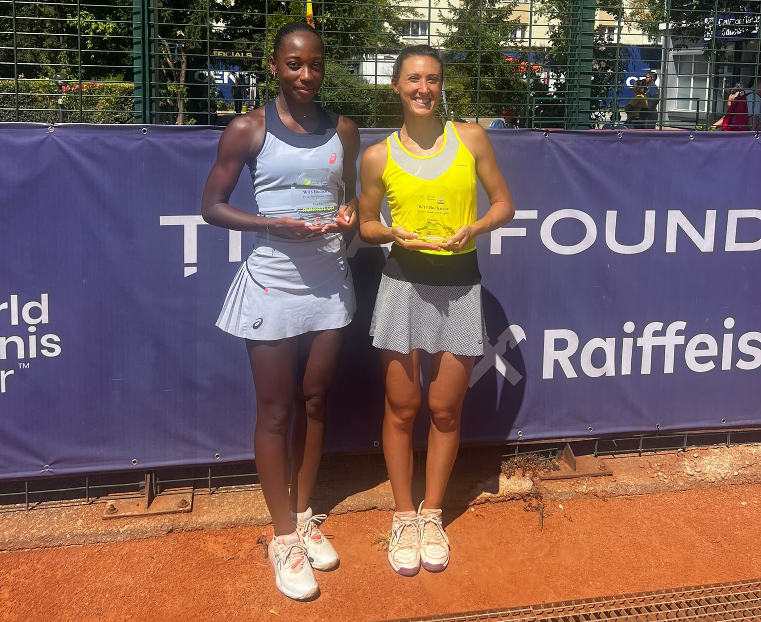 FEDERICA SACCO, vittoria sfiorata in doppio nell’ITF di Bucarest. Poi il grande match con Pieri…