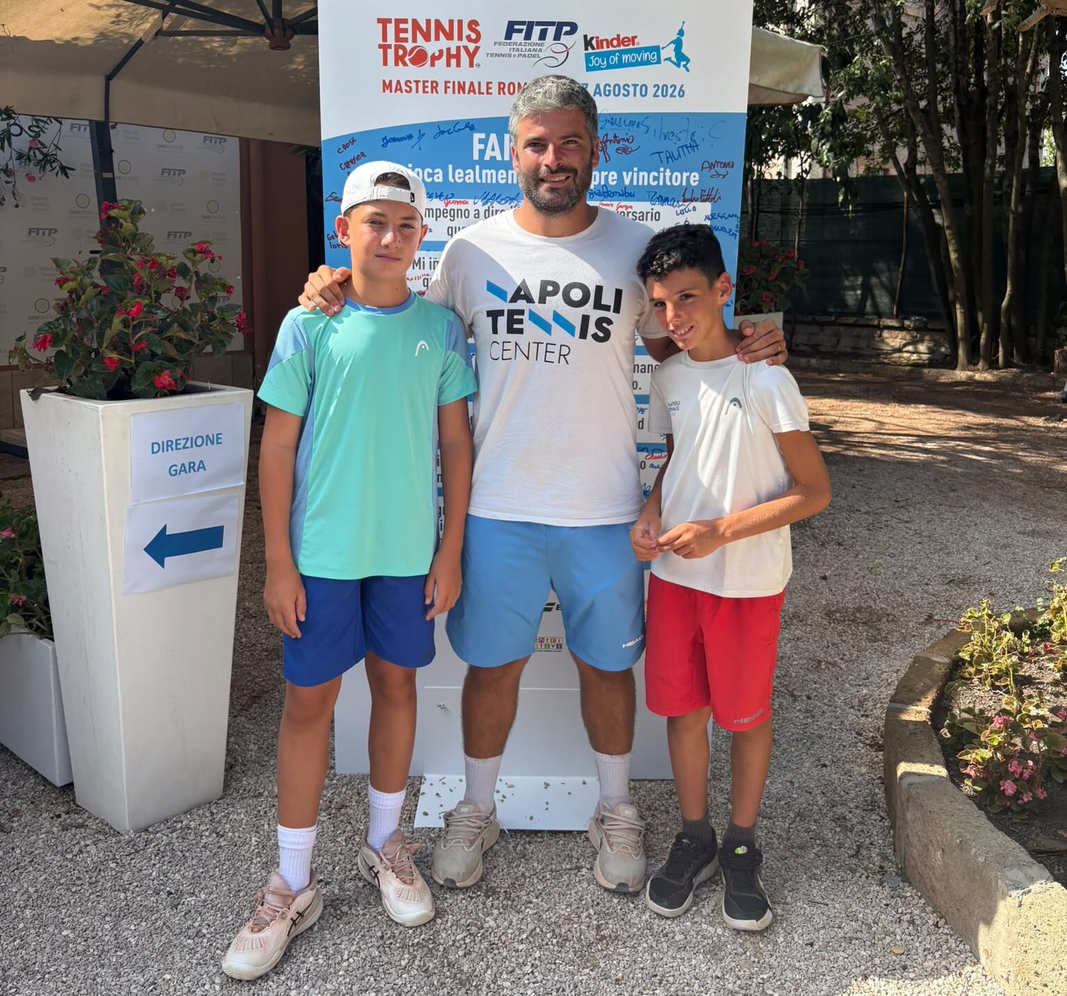 I MAGNIFICI 13 al Master Kinder di Roma, gli Under della NTC fanno esperienze di valore