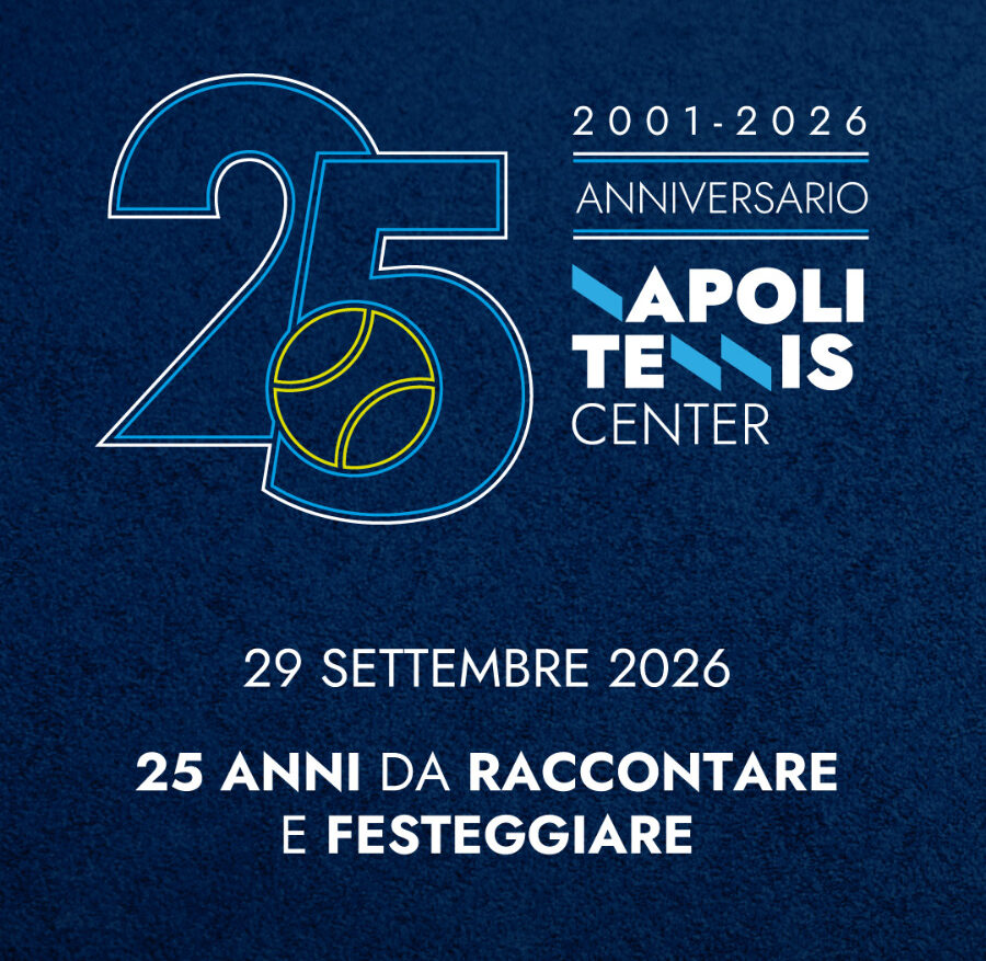 AUGURI NAPOLI TENNIS CENTER, oggi la storica ex Accademia compie 25 anni